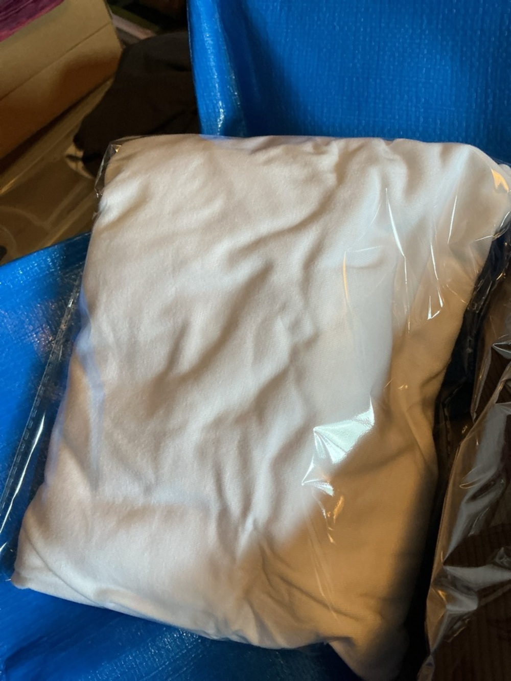 ⭐ NWT Sanarazo Gray Long Sleeve Tee Basic Crew Neck Soft Size L - Picture 4 of 5